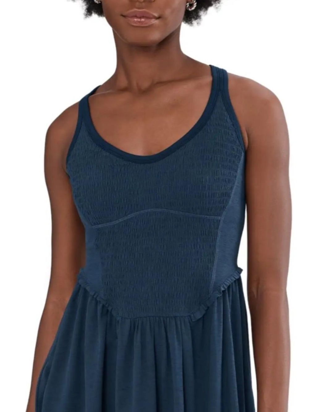 FP Movement Smokin’ Hot Dress - Navy Blue - Size: Small